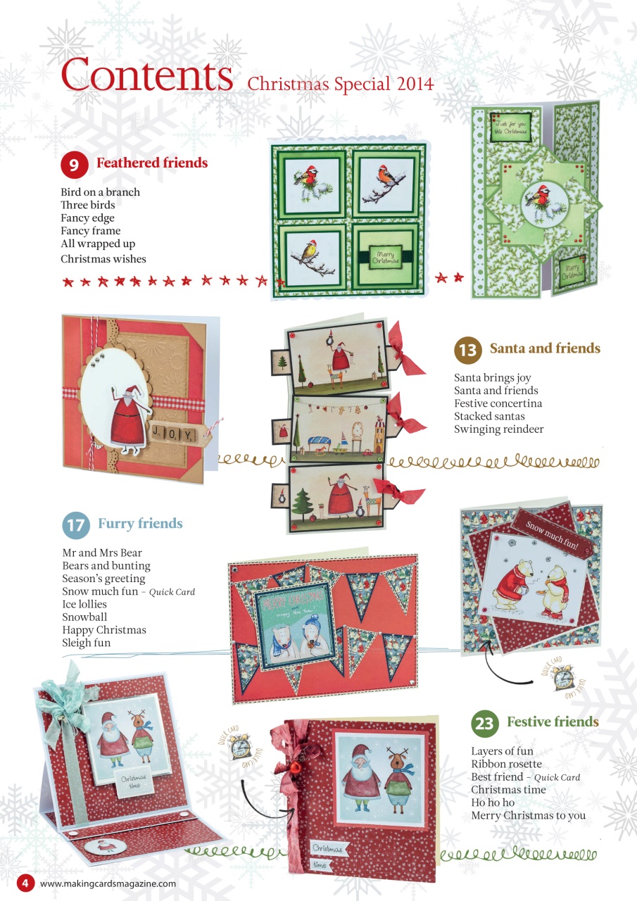 Making Cards & Papercraft Preview Pages