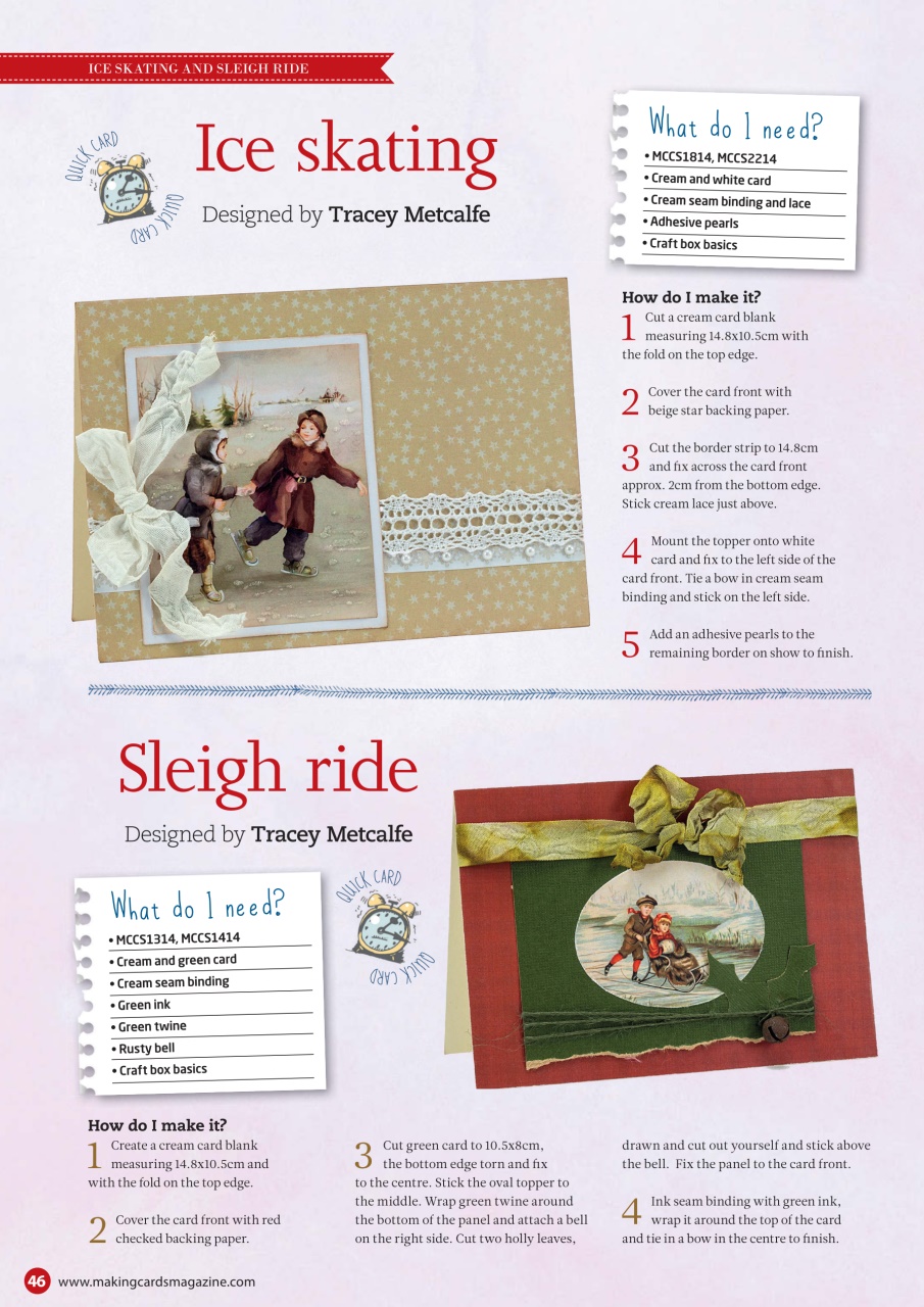 Making Cards & Papercraft Preview Pages