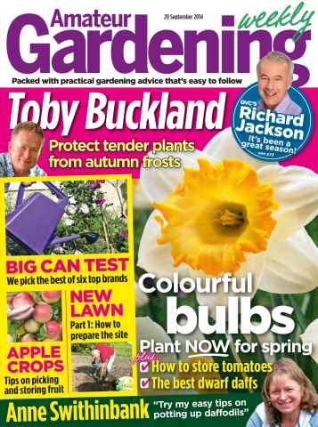 Amateur Gardening issue 20th September 2014