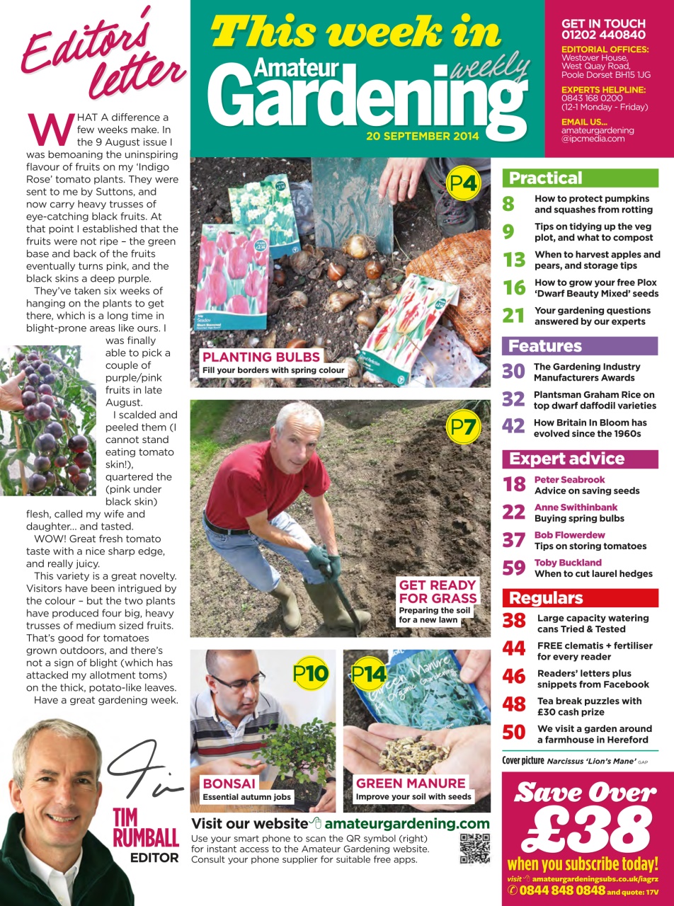 Amateur Gardening Preview Pages