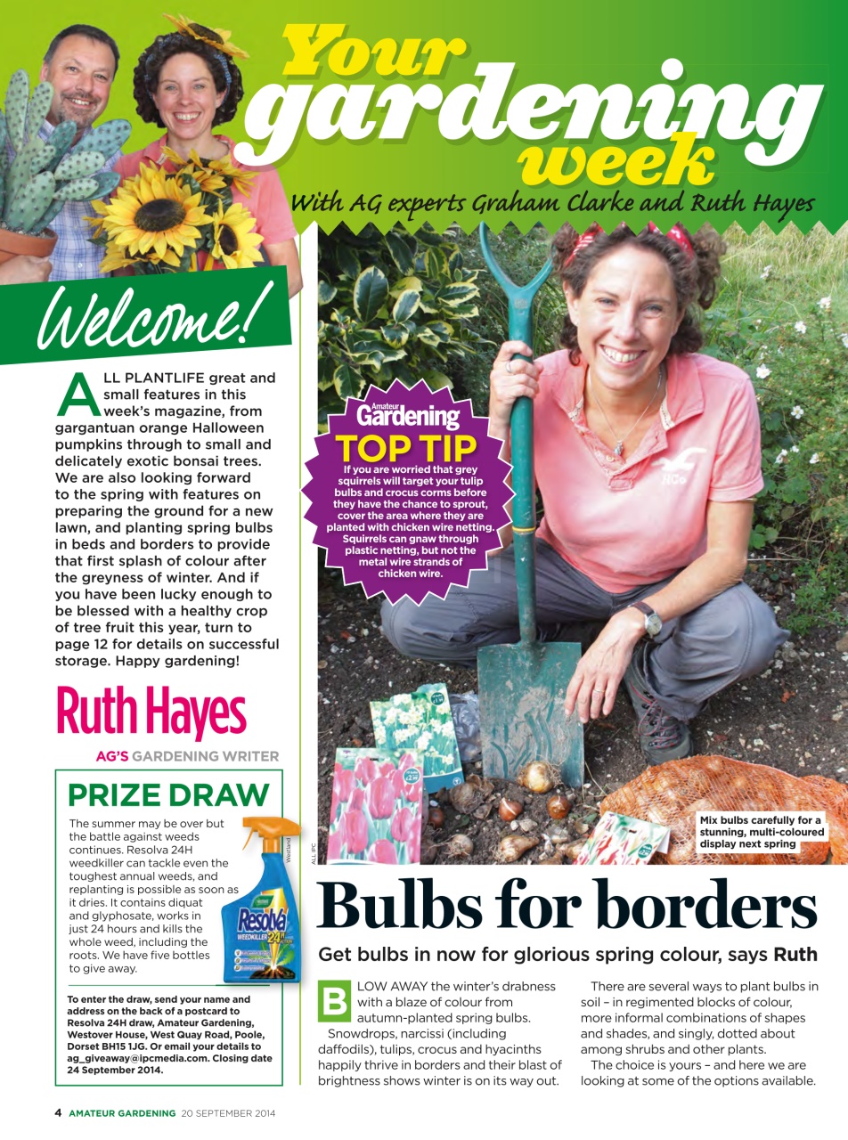 Amateur Gardening Preview Pages