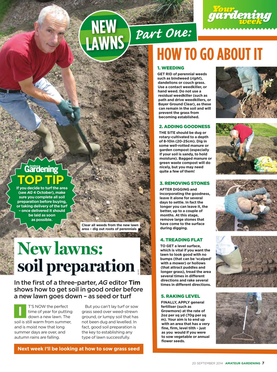 Amateur Gardening Preview Pages