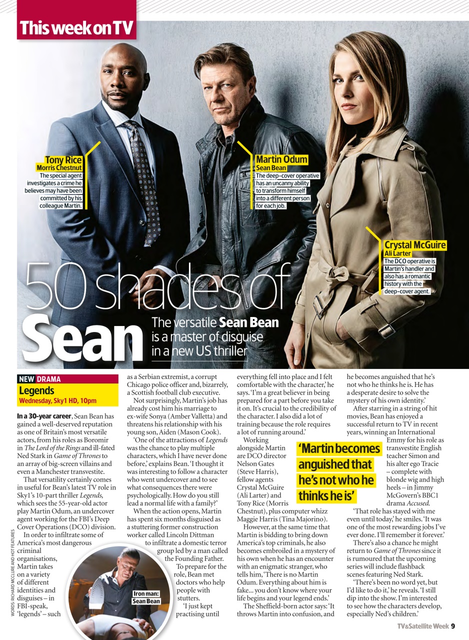 TV & Satellite Week Preview Pages