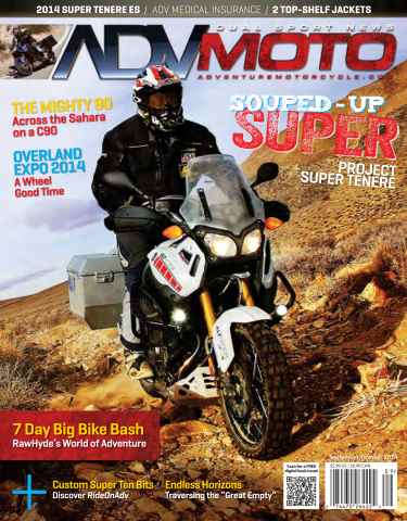 Adventure Motorcycle issue September-October 2014