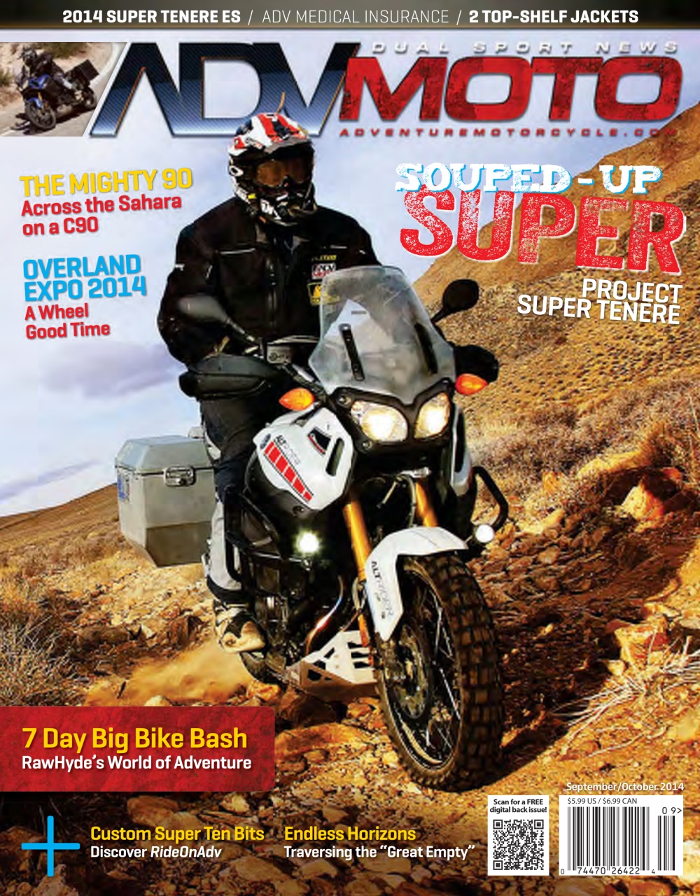 Adventure Motorcycle Preview Pages
