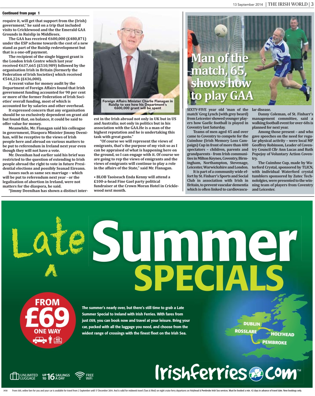 Irish World Preview Pages