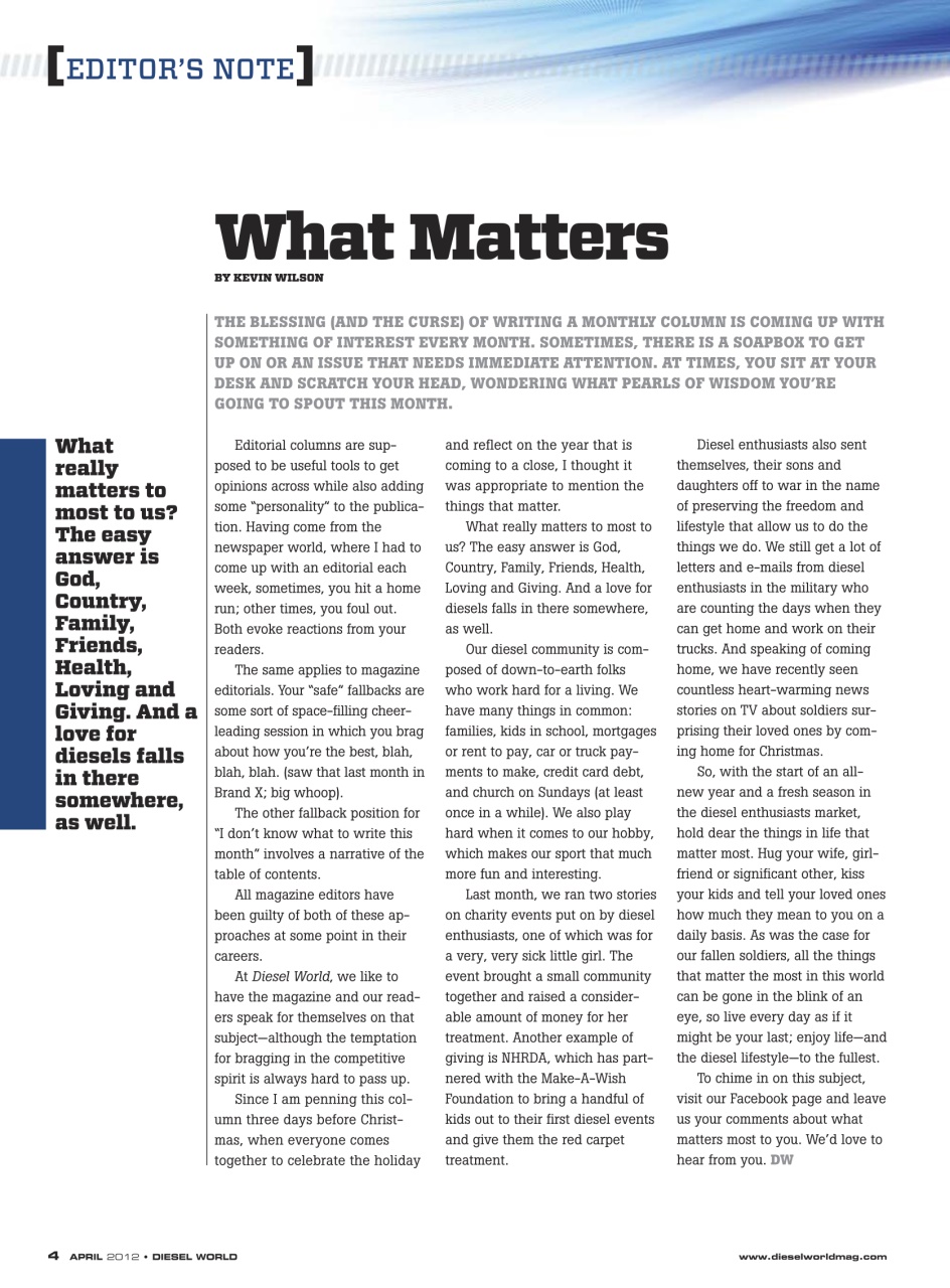 Diesel World Preview Pages