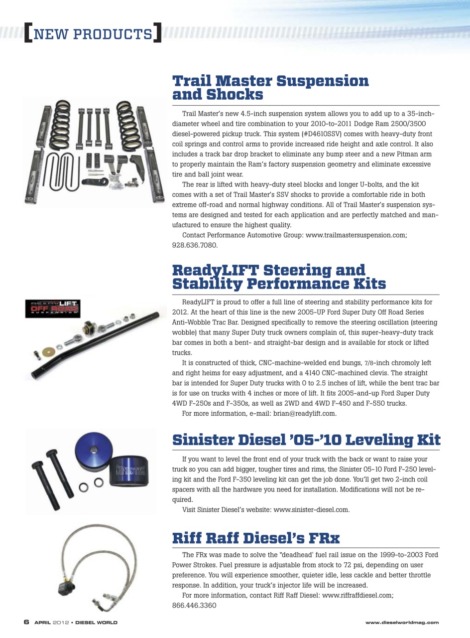 Diesel World Preview Pages