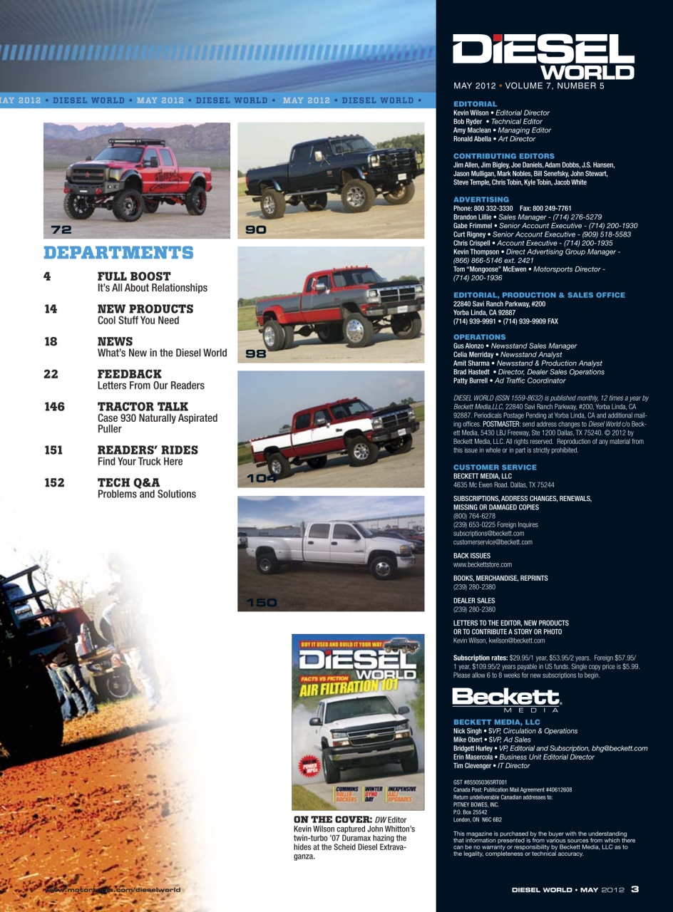 Diesel World Preview Pages