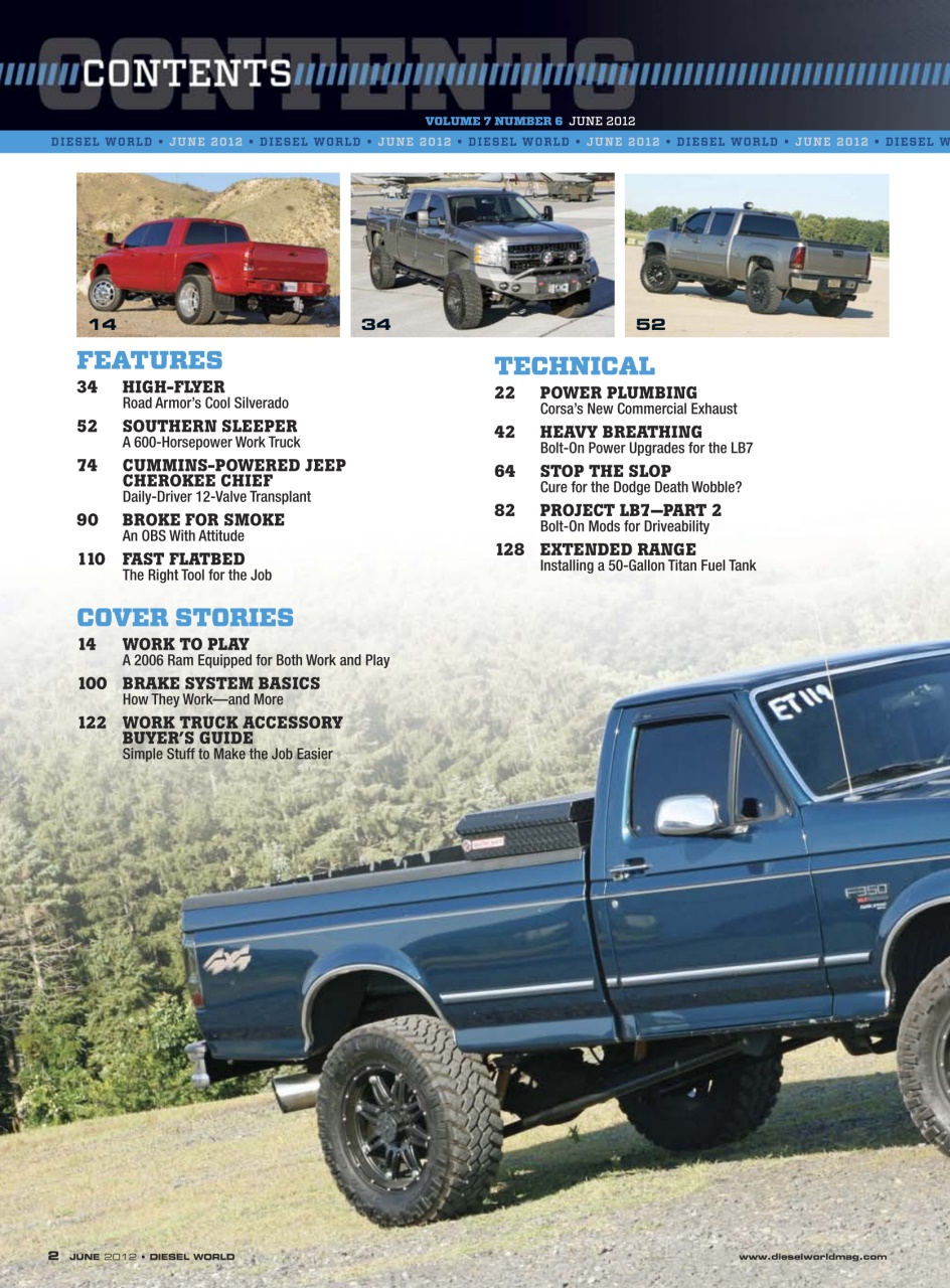 Diesel World Preview Pages