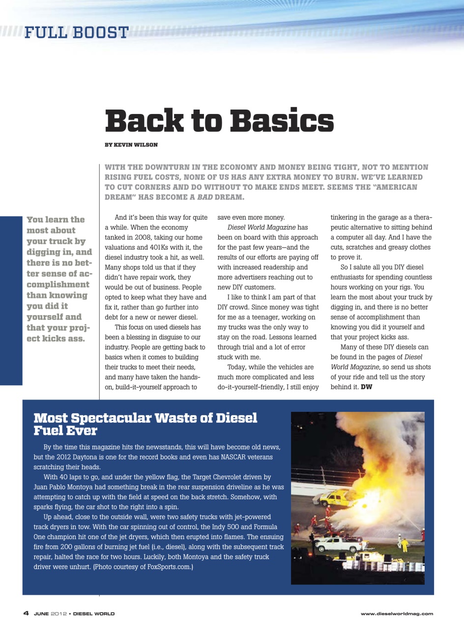 Diesel World Preview Pages