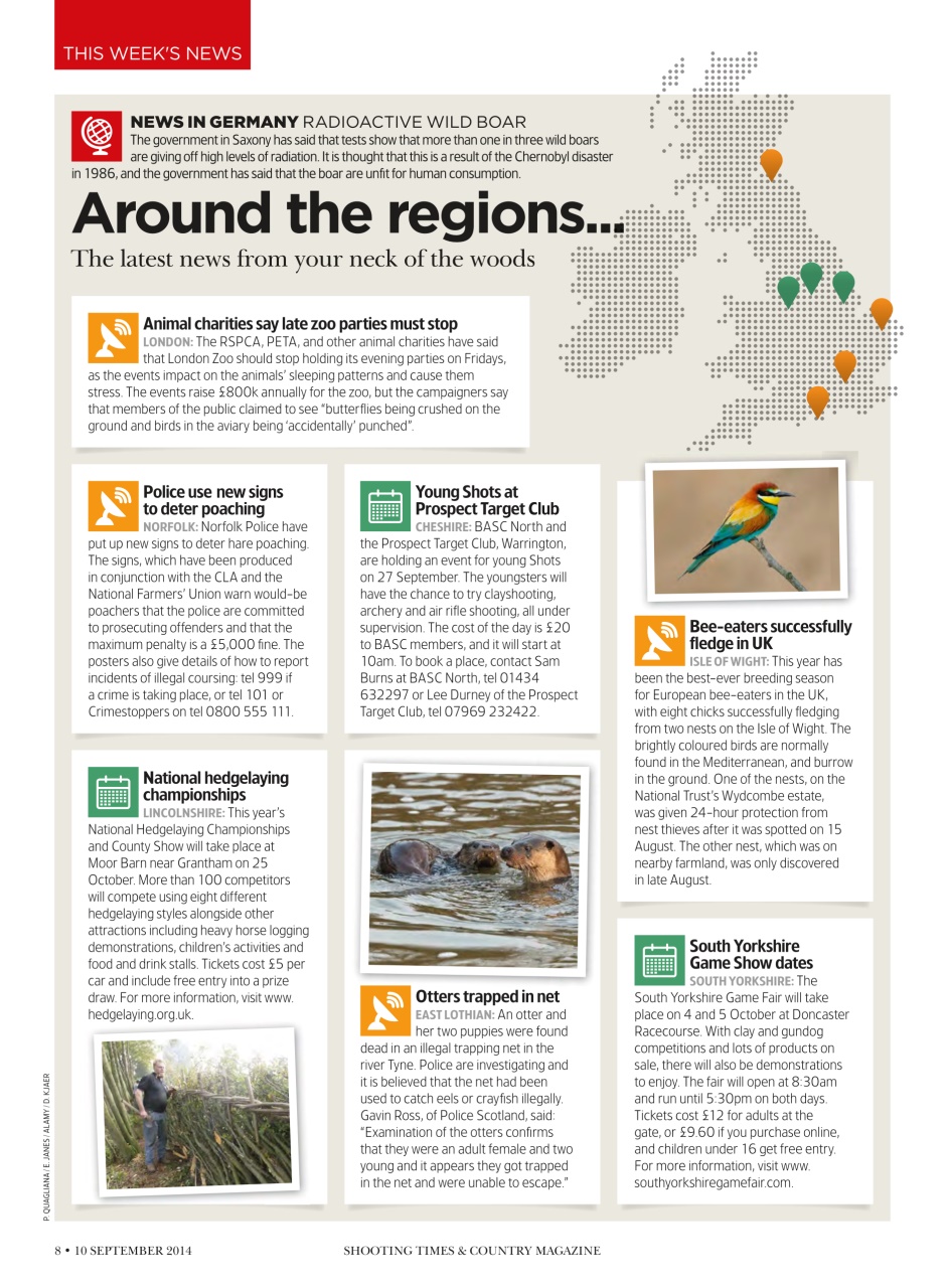 Shooting Times & Country Preview Pages