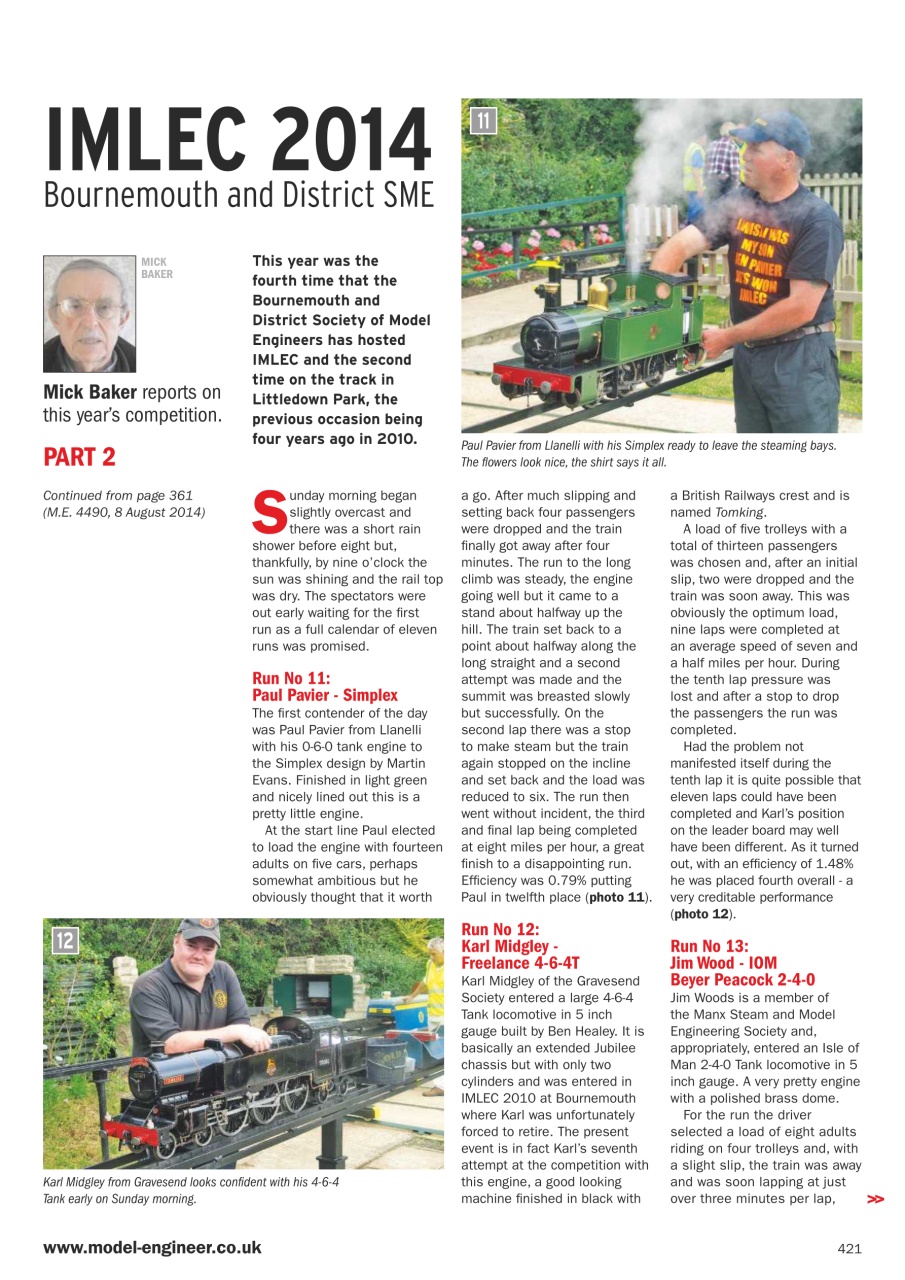 Model Engineer Preview Pages