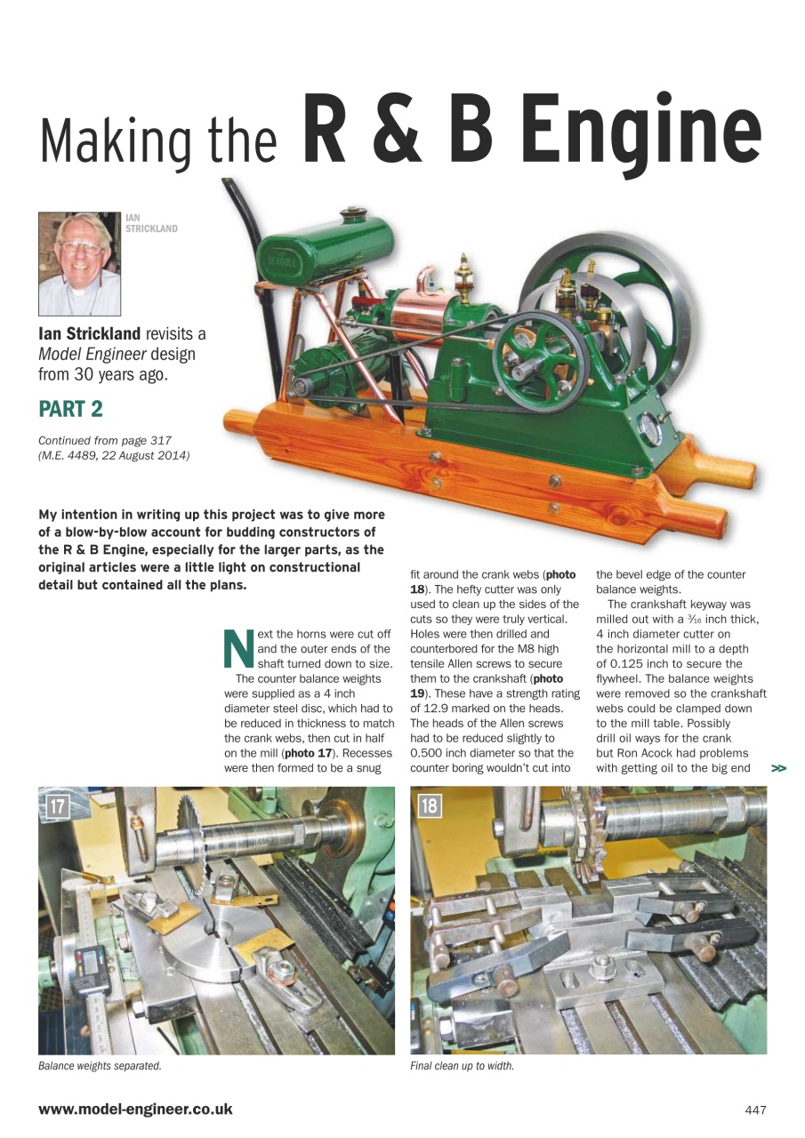 Model Engineer Preview Pages