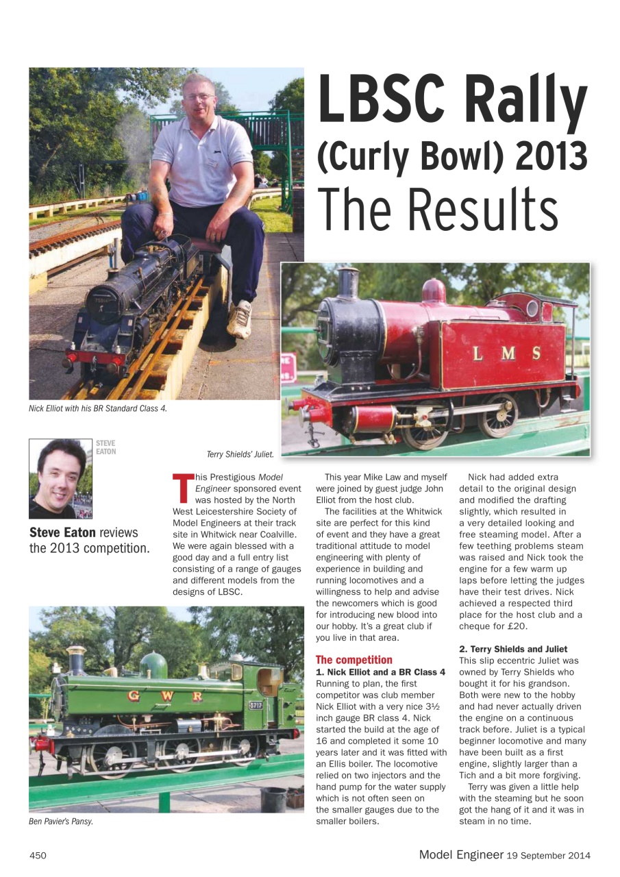 Model Engineer Preview Pages