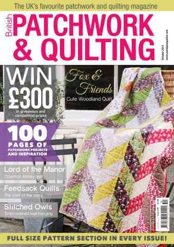Patchwork and Quilting issue October 2014