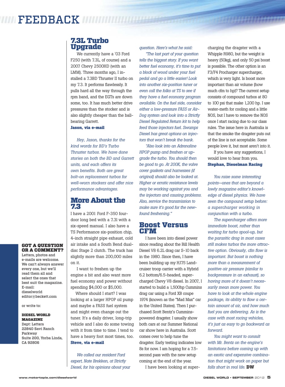 Diesel World Preview Pages