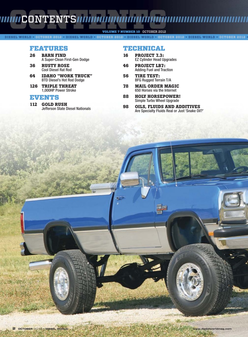 Diesel World Preview Pages