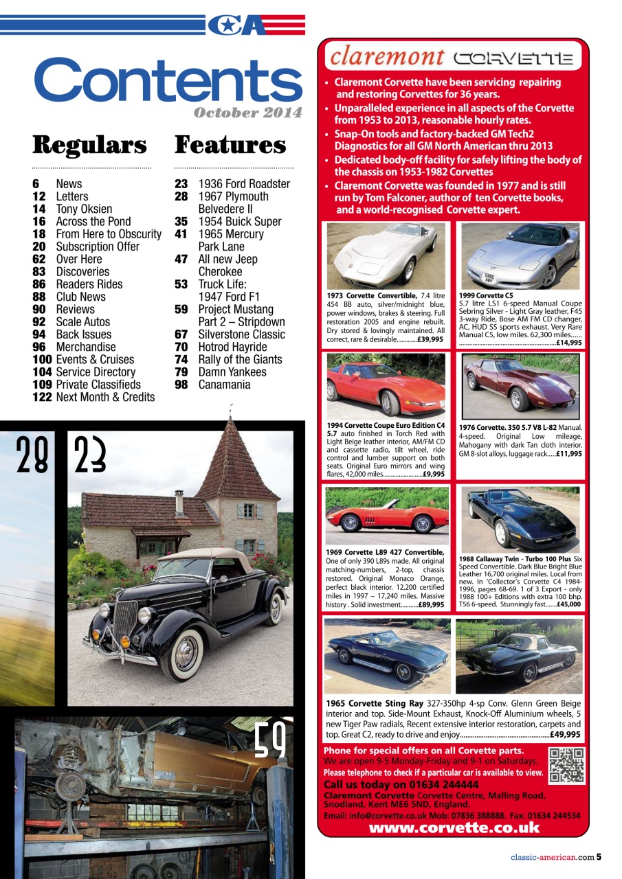 Classic American Magazine Preview Pages