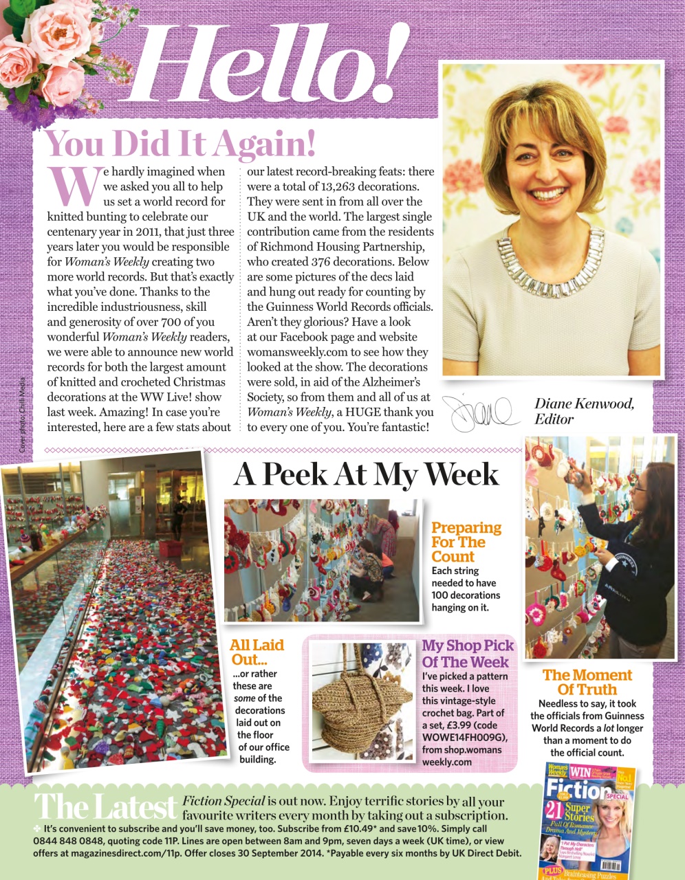 Woman's Weekly Preview Pages