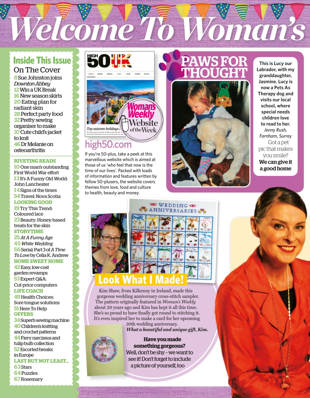 Woman's Weekly Preview Pages