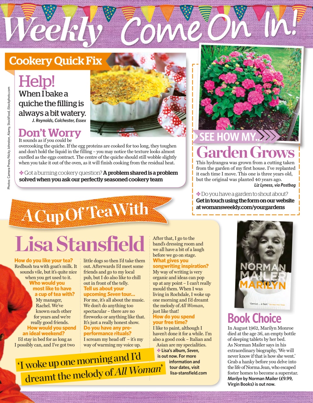 Woman's Weekly Preview Pages