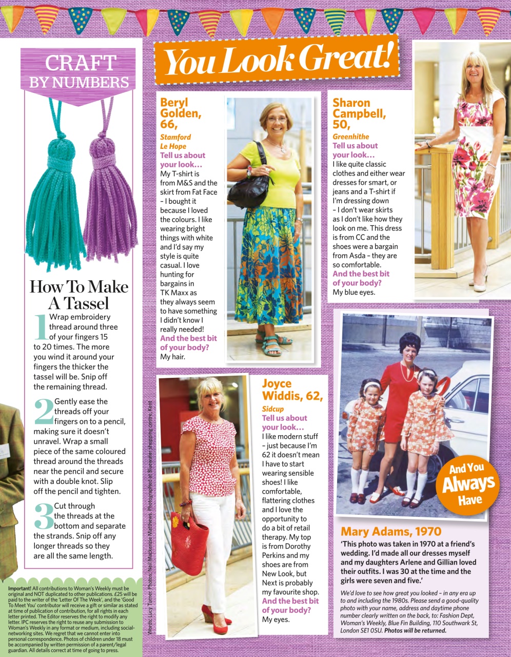 Woman's Weekly Preview Pages