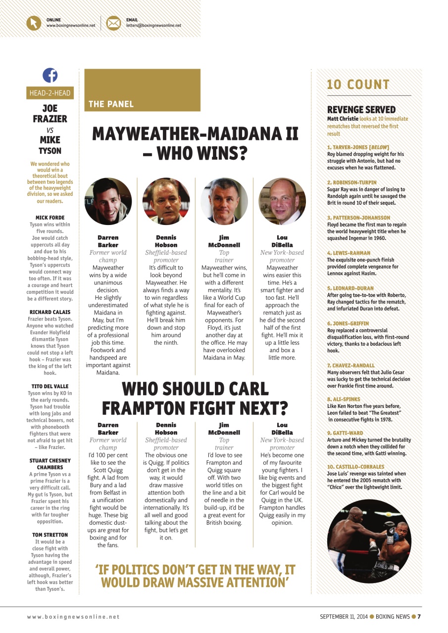 Boxing News Preview Pages