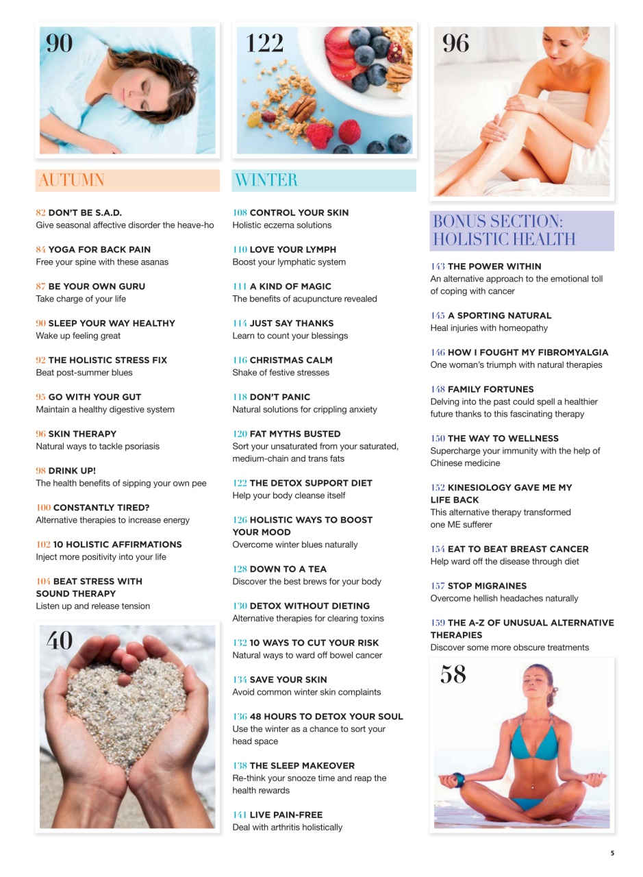 Natural Health Preview Pages