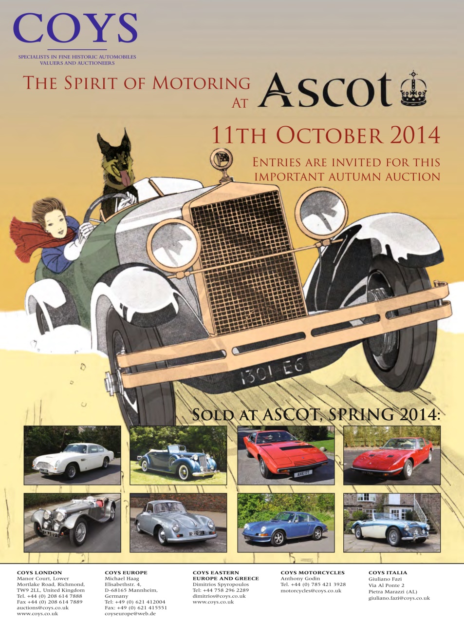 Classic & Sports Car Preview Pages