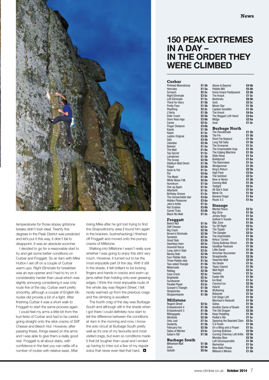 Climber Preview Pages