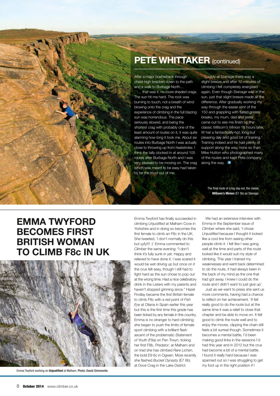 Climber Preview Pages