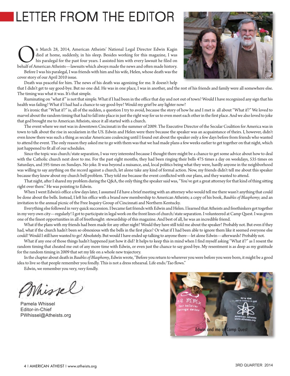 American Atheist Preview Pages