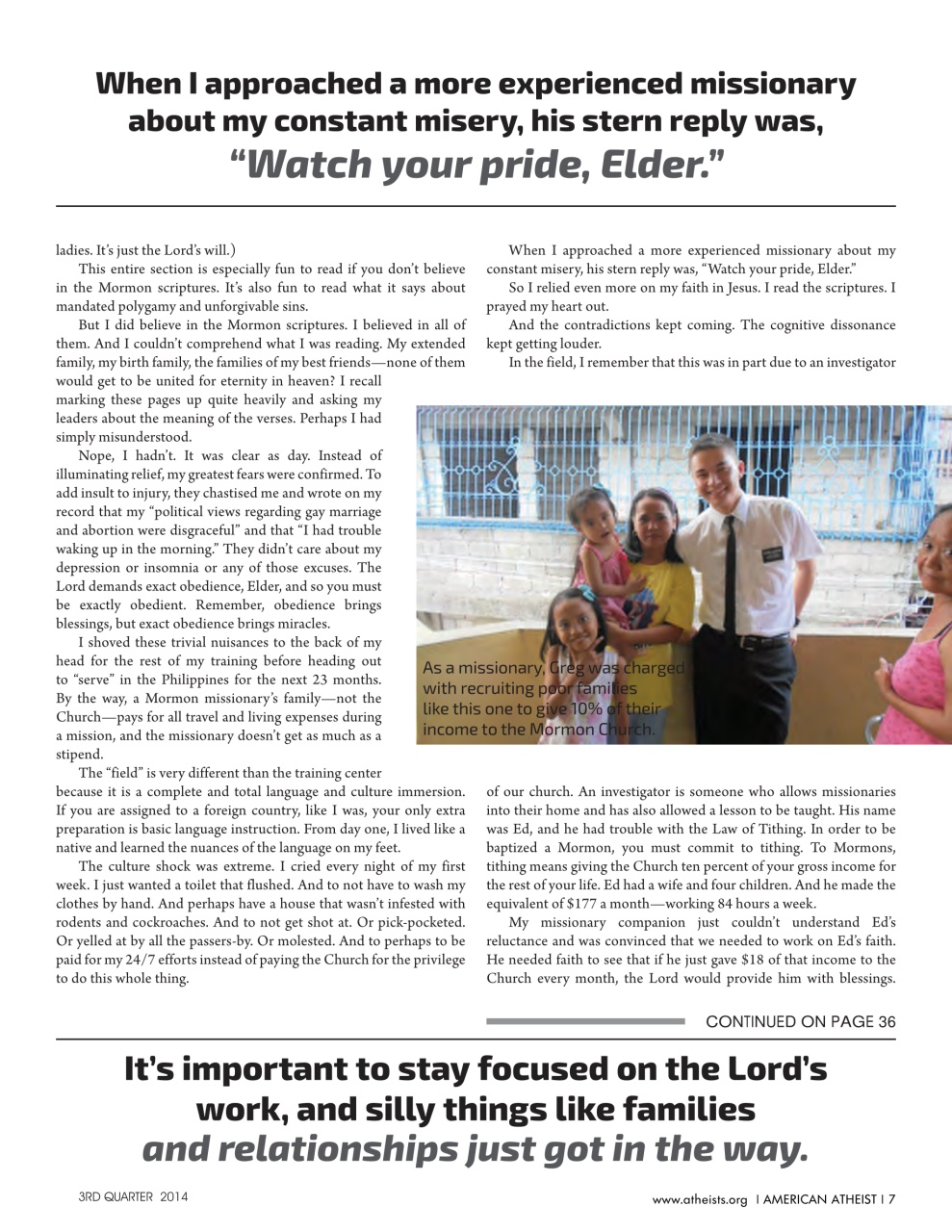 American Atheist Preview Pages