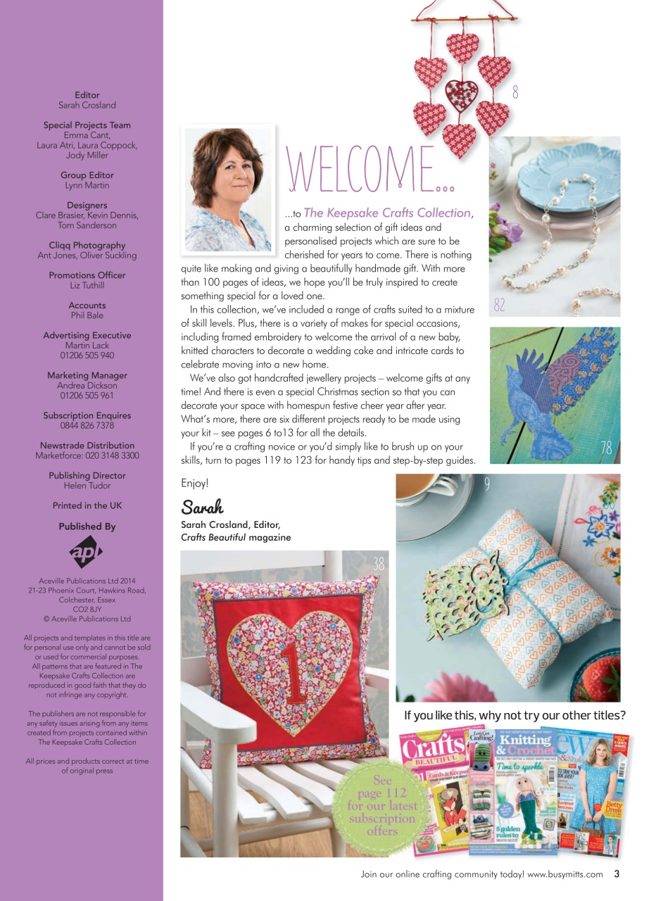Crafts Beautiful Preview Pages