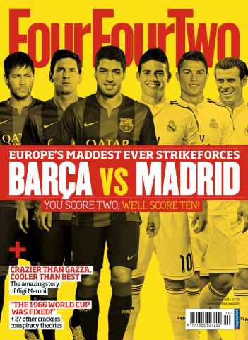 FourFourTwo issue October 2014