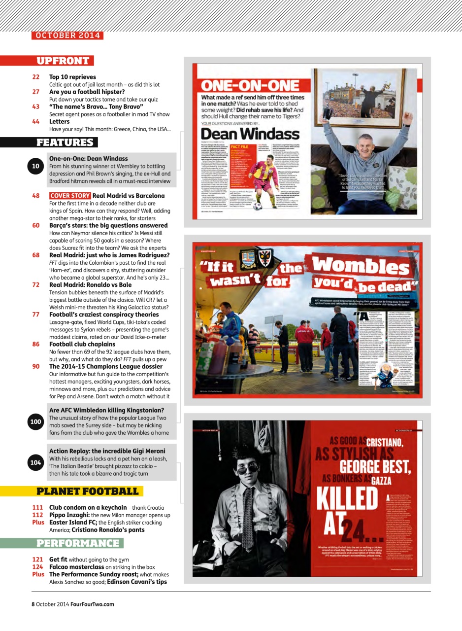 FourFourTwo Preview Pages
