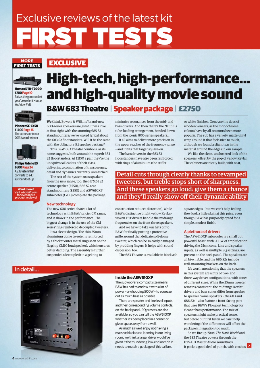 What HiFi Preview Pages