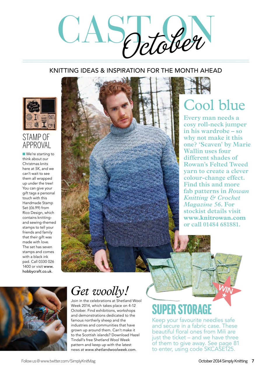 Simply Knitting Preview Pages