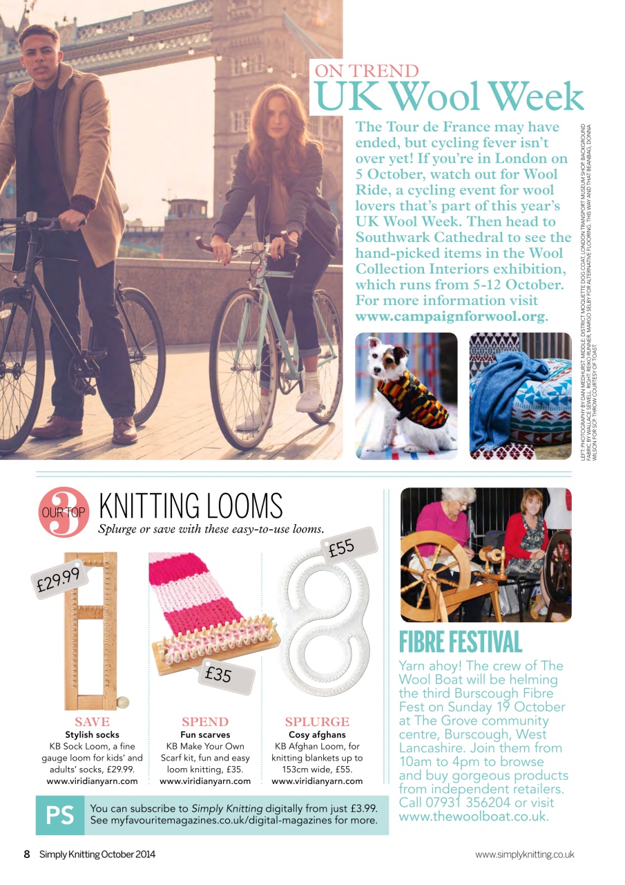 Simply Knitting Preview Pages