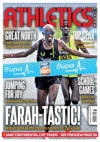 AW – Athletics Weekly Magazine issue 11/09/2014