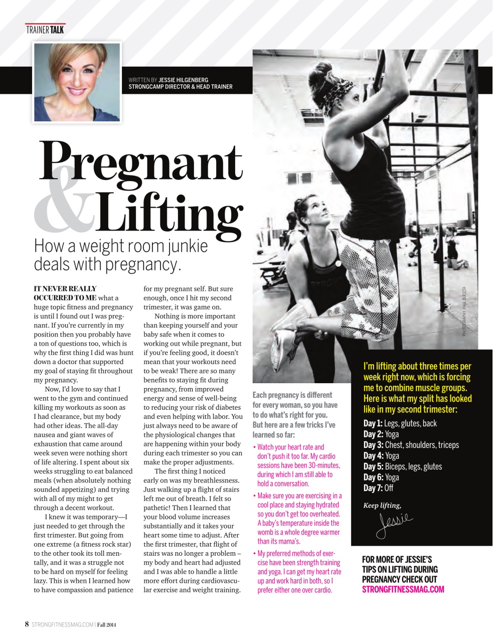 Strong Fitness Preview Pages