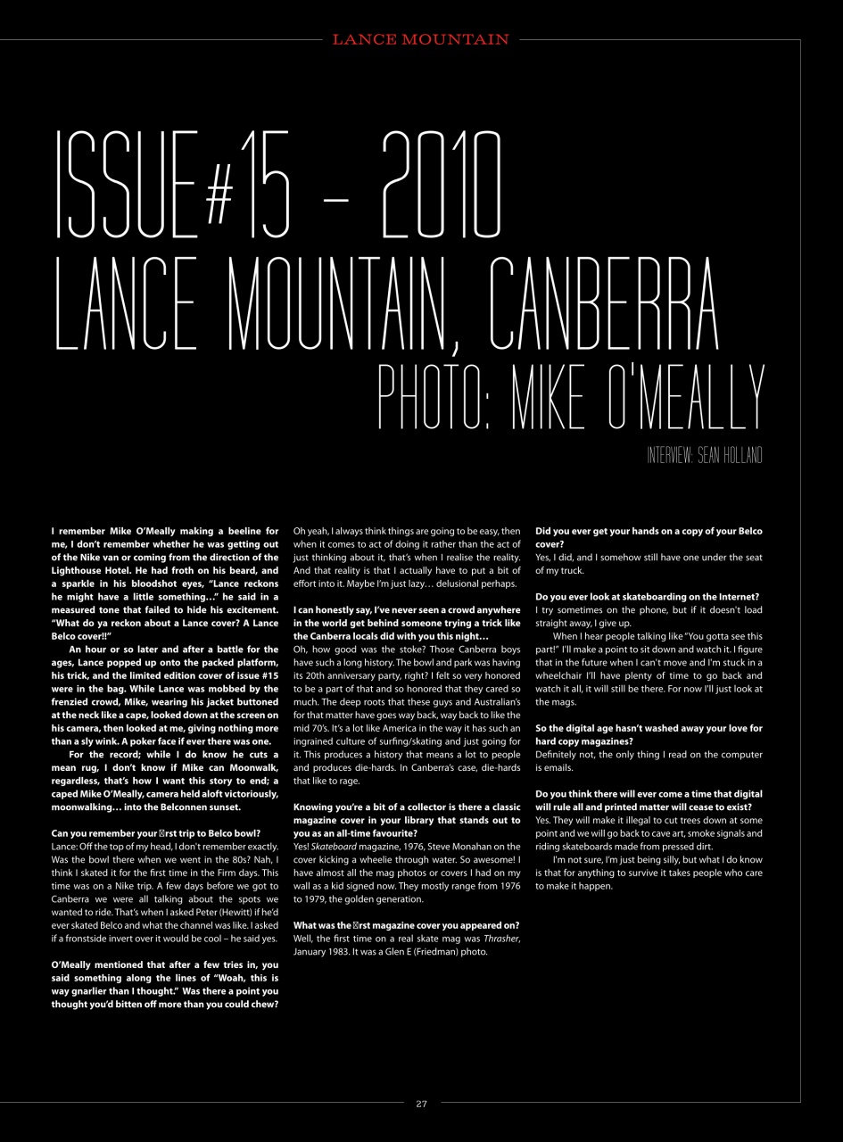Skateboarder's Journal Australia Preview Pages