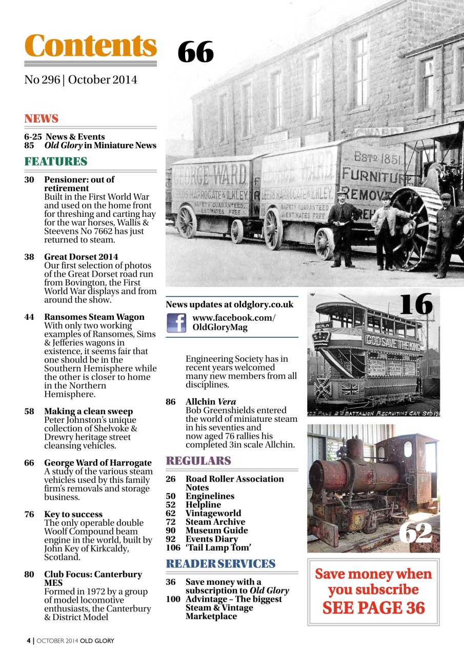 Old Glory Magazine Preview Pages