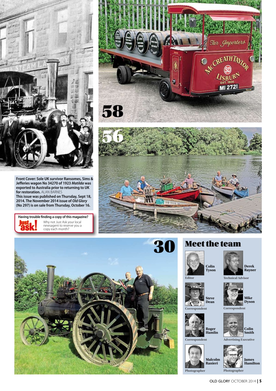 Old Glory Magazine Preview Pages