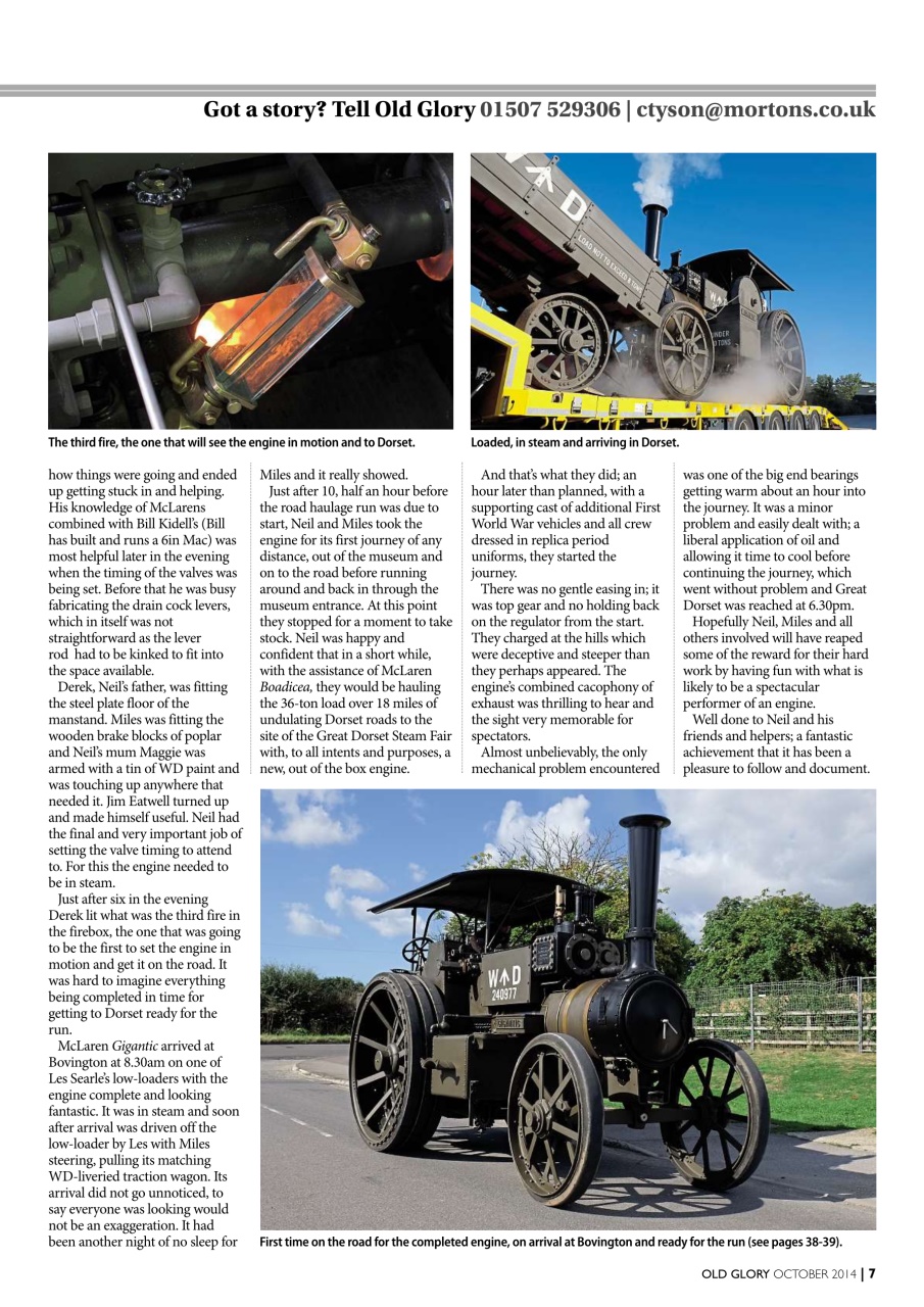 Old Glory Magazine Preview Pages