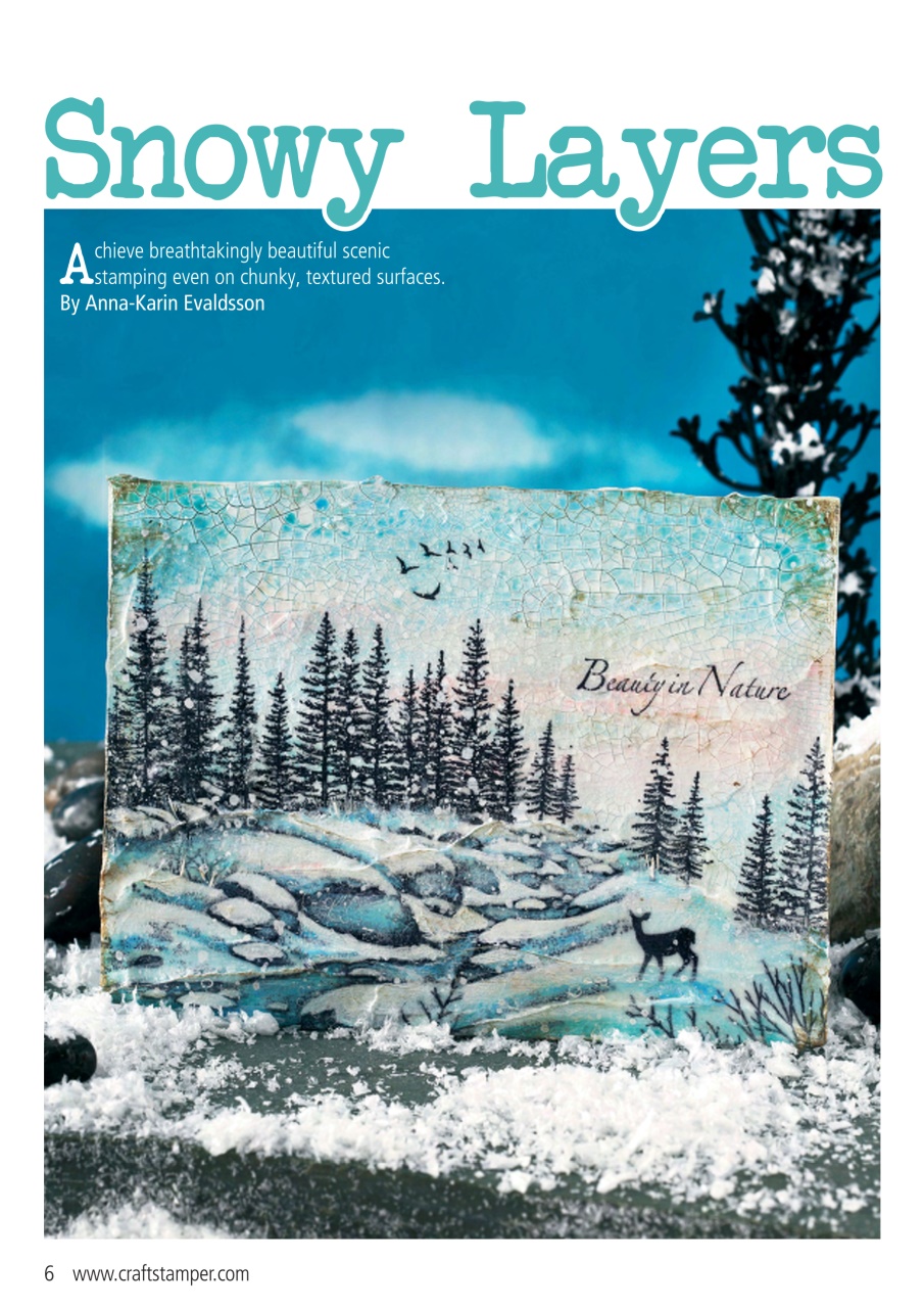 Craft Stamper Preview Pages