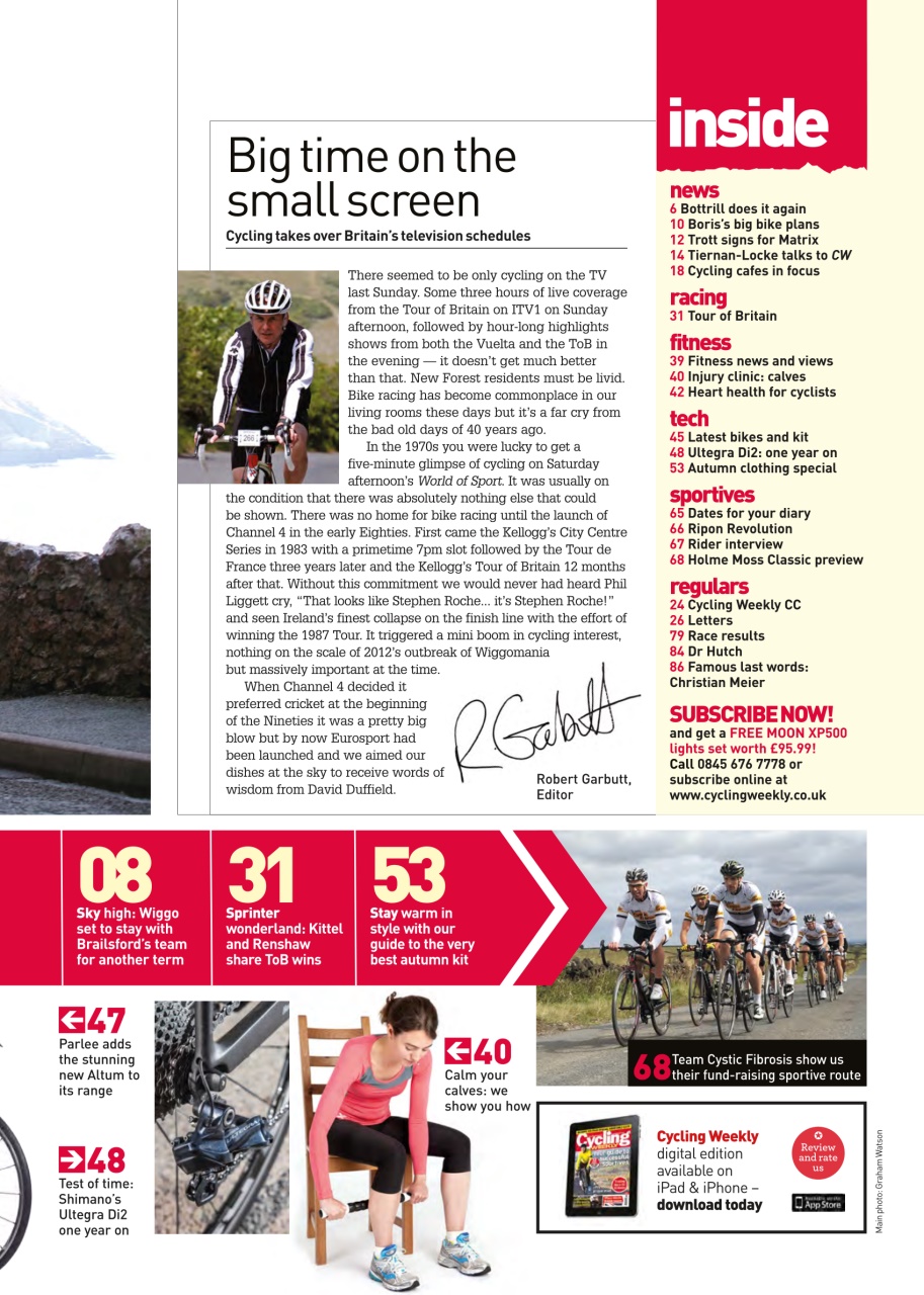 Cycling Weekly Preview Pages