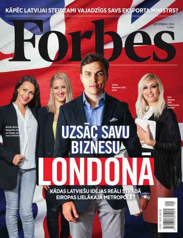 Forbes Latvia issue Forbes Septembris'14
