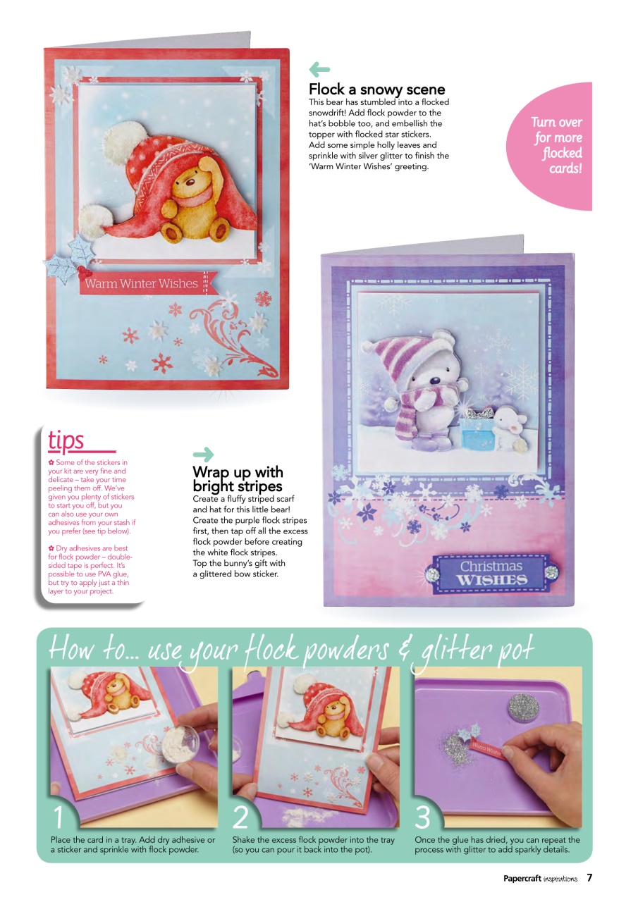 Papercraft Inspirations Preview Pages